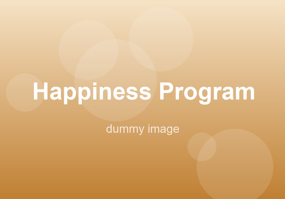 Happiness Foundation Program — dummy image