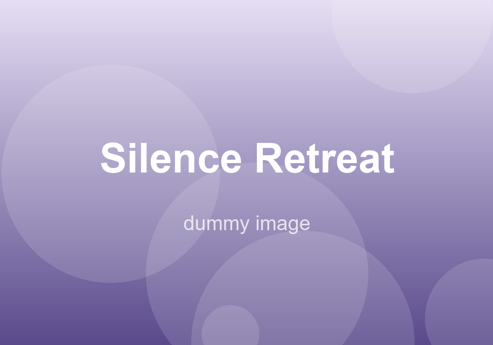 Silence Retreat — dummy image