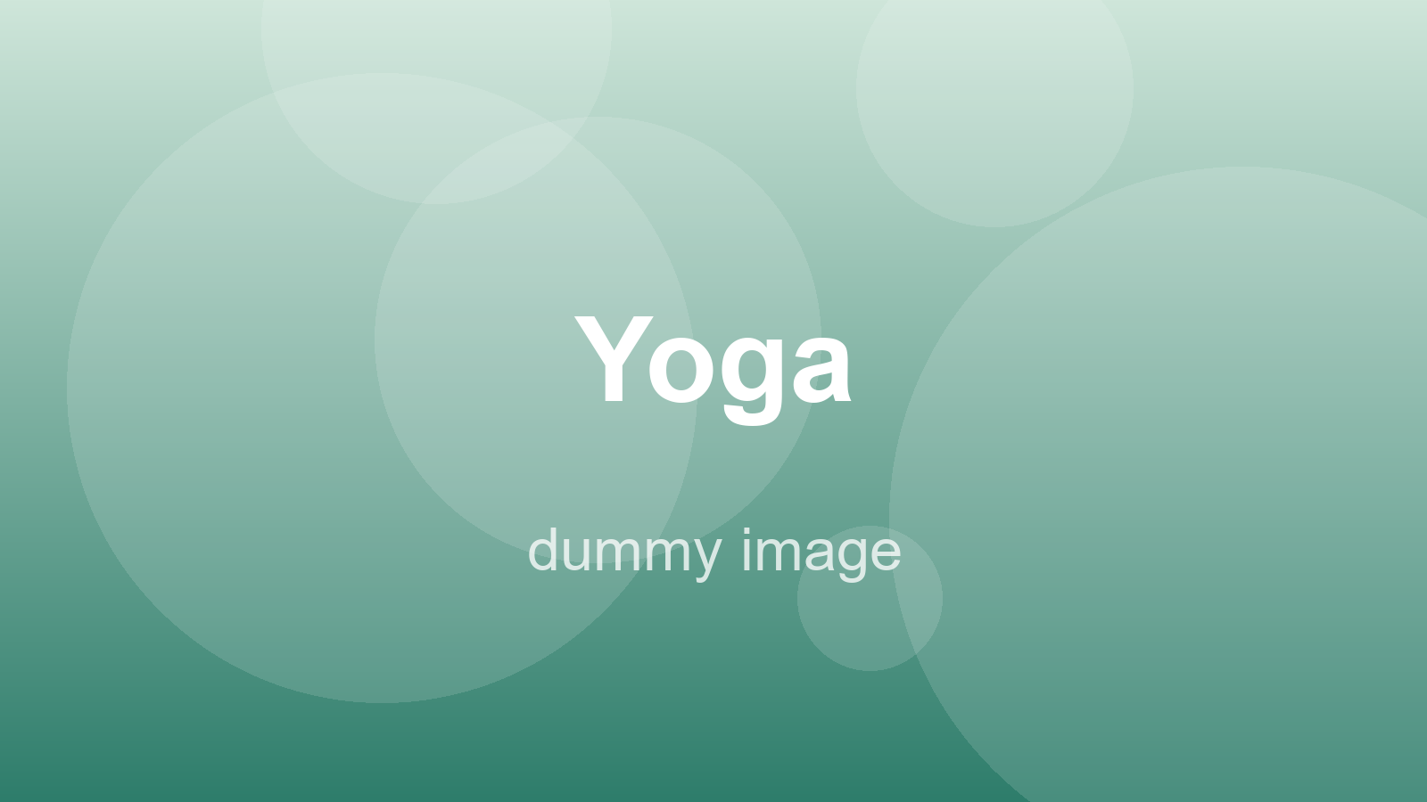Yoga — dummy hero image